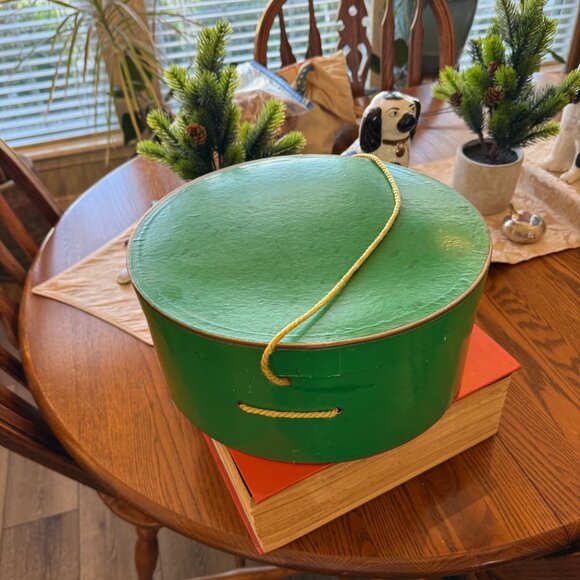 Vintage 1950's Plastino Equestrian riding hat with hat box - Picture 11 of 14